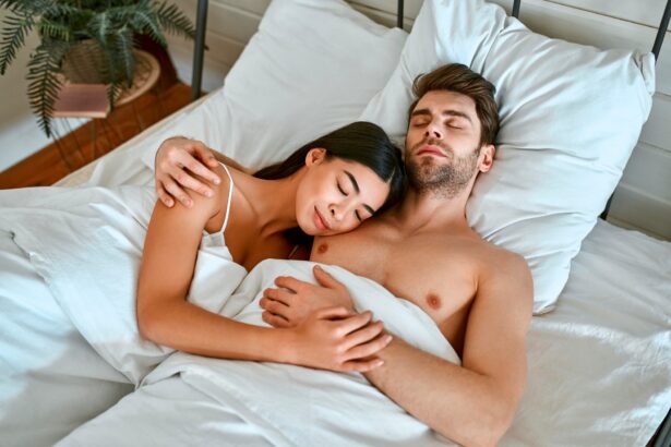 Couple in bedroom